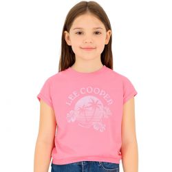 T-shirt manches courtes fille Lee Cooper