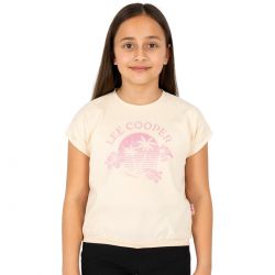 T-shirt manches courtes fille Lee Cooper