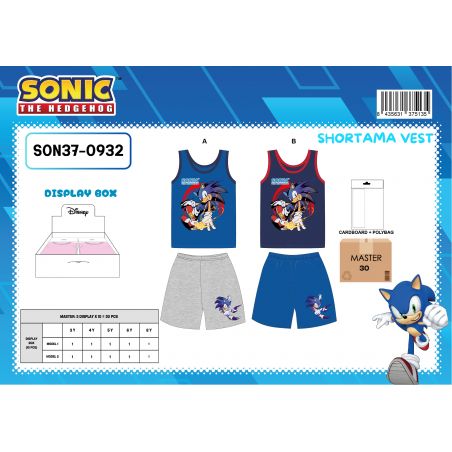 Ensemble Sonic garcon