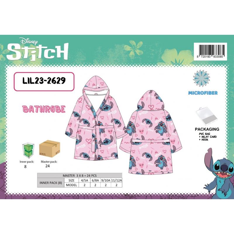 Robe de chambre Lilo et Stitch garcon