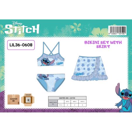 Maillot de bain Lilo et Stitch fille