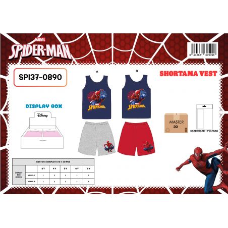 Ensemble Spiderman garcon