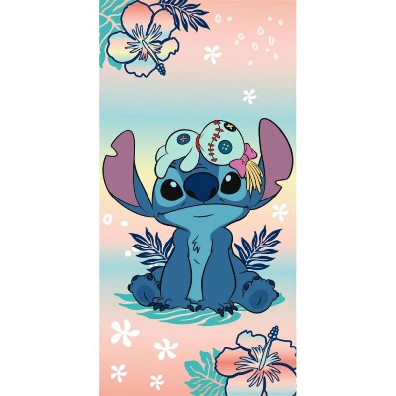 Serviette polyester Lilo et Stitch