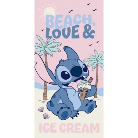 Serviette polyester Lilo et Stitch