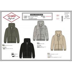 Veste à capuche Lee Cooper homme