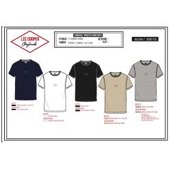 T-shirt manches courtes Lee Cooper Homme