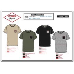 T-shirt manches courtes Lee Cooper Homme