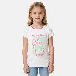 T-shirt manches courtes fille Lee Cooper