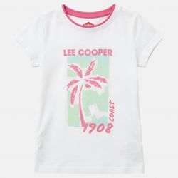 T-shirt manches courtes fille Lee Cooper
