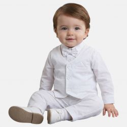 Ensemble bapteme bebe Tom Kids