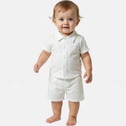 Ensemble bapteme bebe Tom Kids