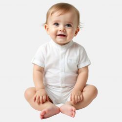 Ensemble bapteme bebe Tom Kids