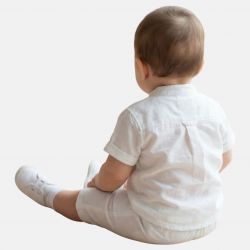 Ensemble bapteme bebe Tom Kids