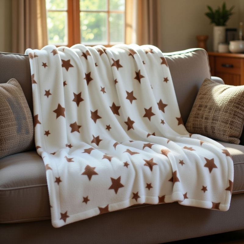 Plaid polaire Tom Kids 75X150