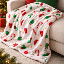 Plaid polaire Tom Kids