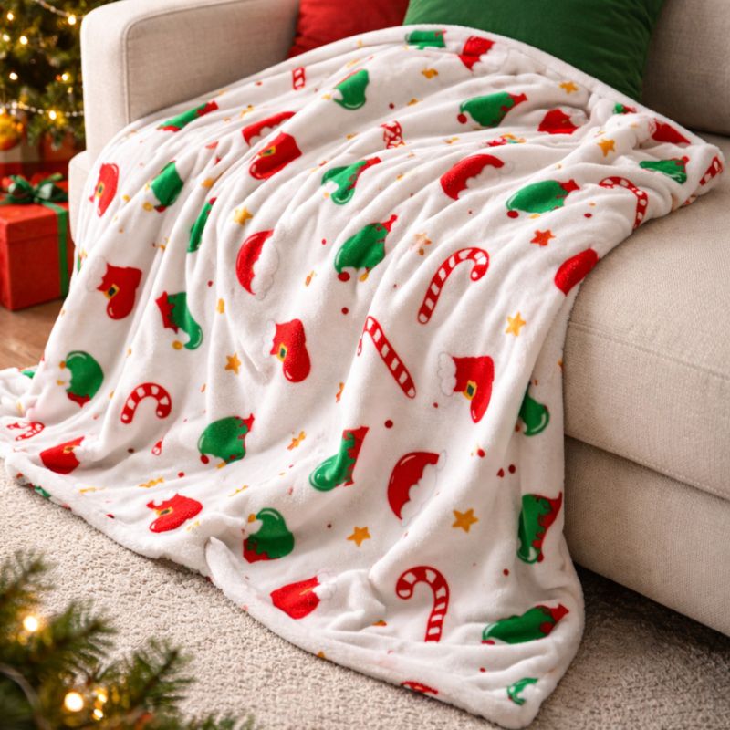 Plaid polaire Tom Kids