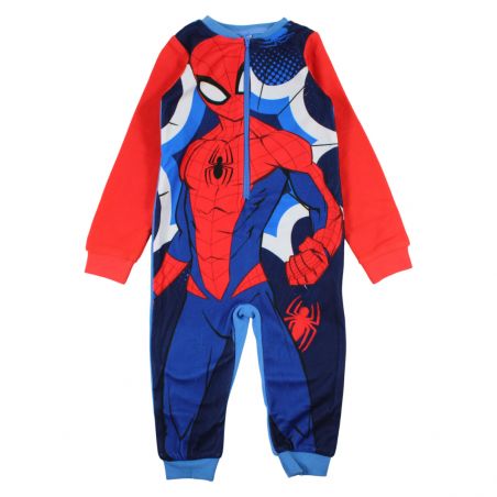 Combinaison polaire garcon Spiderman
