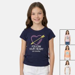 T-shirt manches courtes Lee Cooper fille