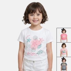 T-shirt manches courtes Lee Cooper fille