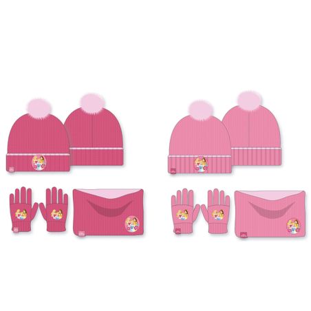 Bonnet gant snood Princesse
