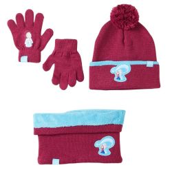 Bonnet gant snood La Reine des Neiges